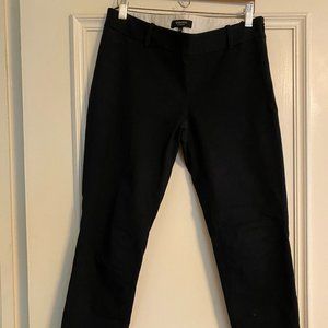 Aritzia Black Mid rise trouser pant